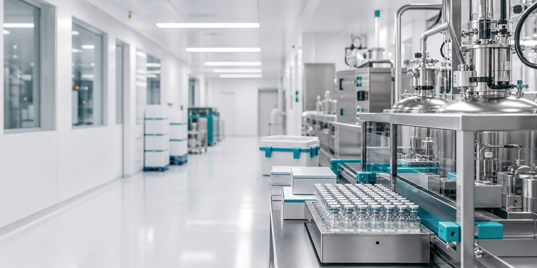 GMP-oriented peptide supply coordination background