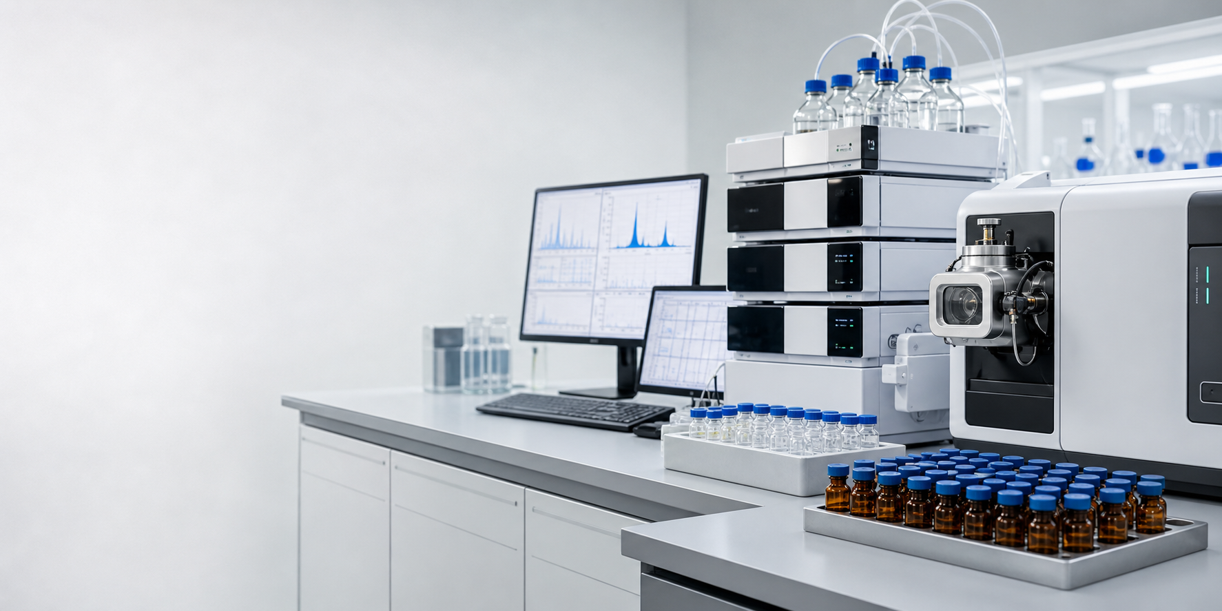 HPLC / MS analytical support background